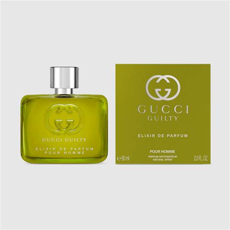 Guilty Elixir de Parfum pour Homme Gucci for men .